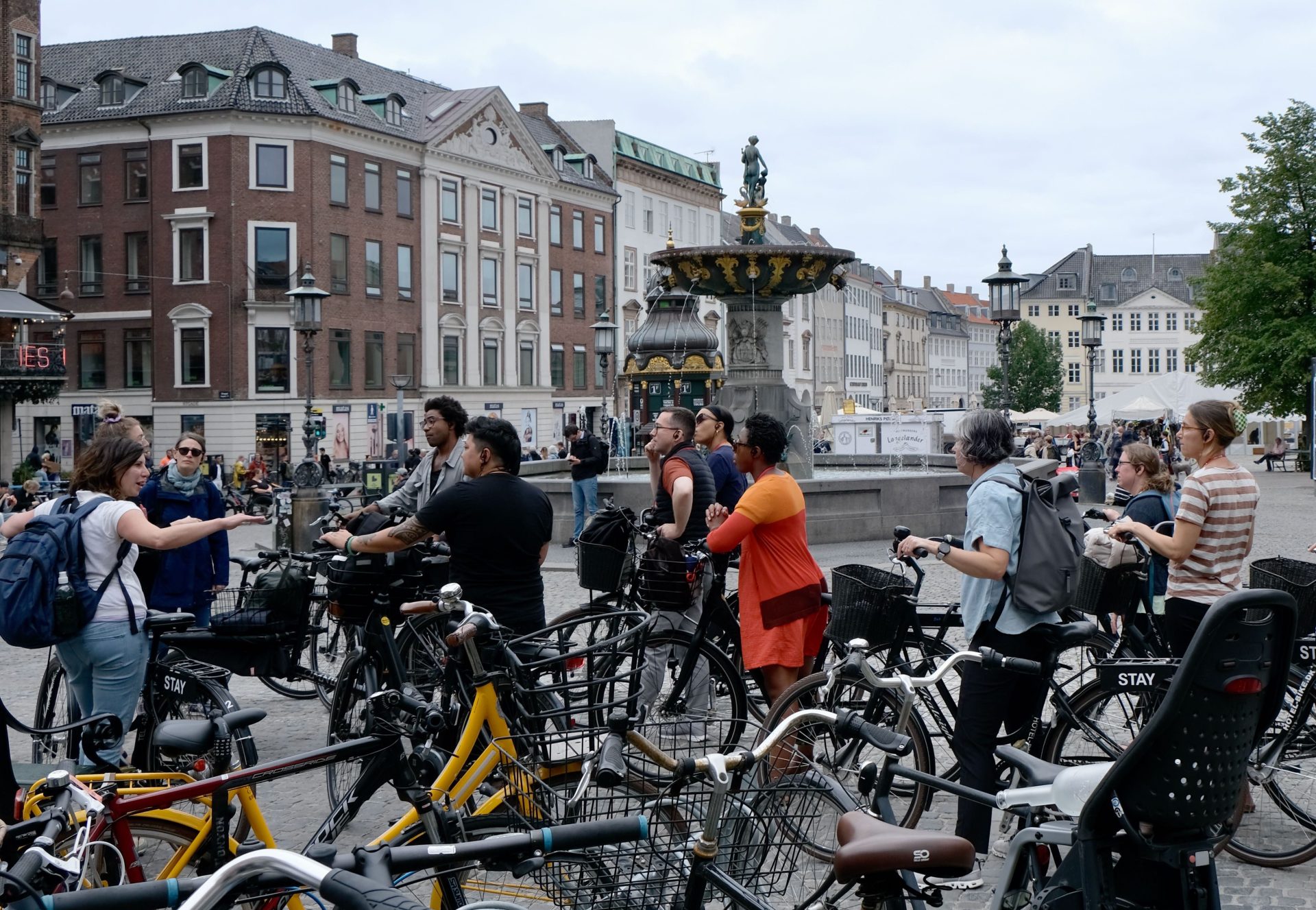 Parking Lot Developed into Ped Square