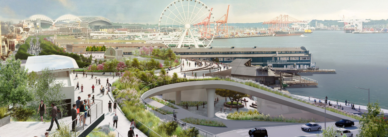 New Seattle Waterfront Credit Office of Waterfront